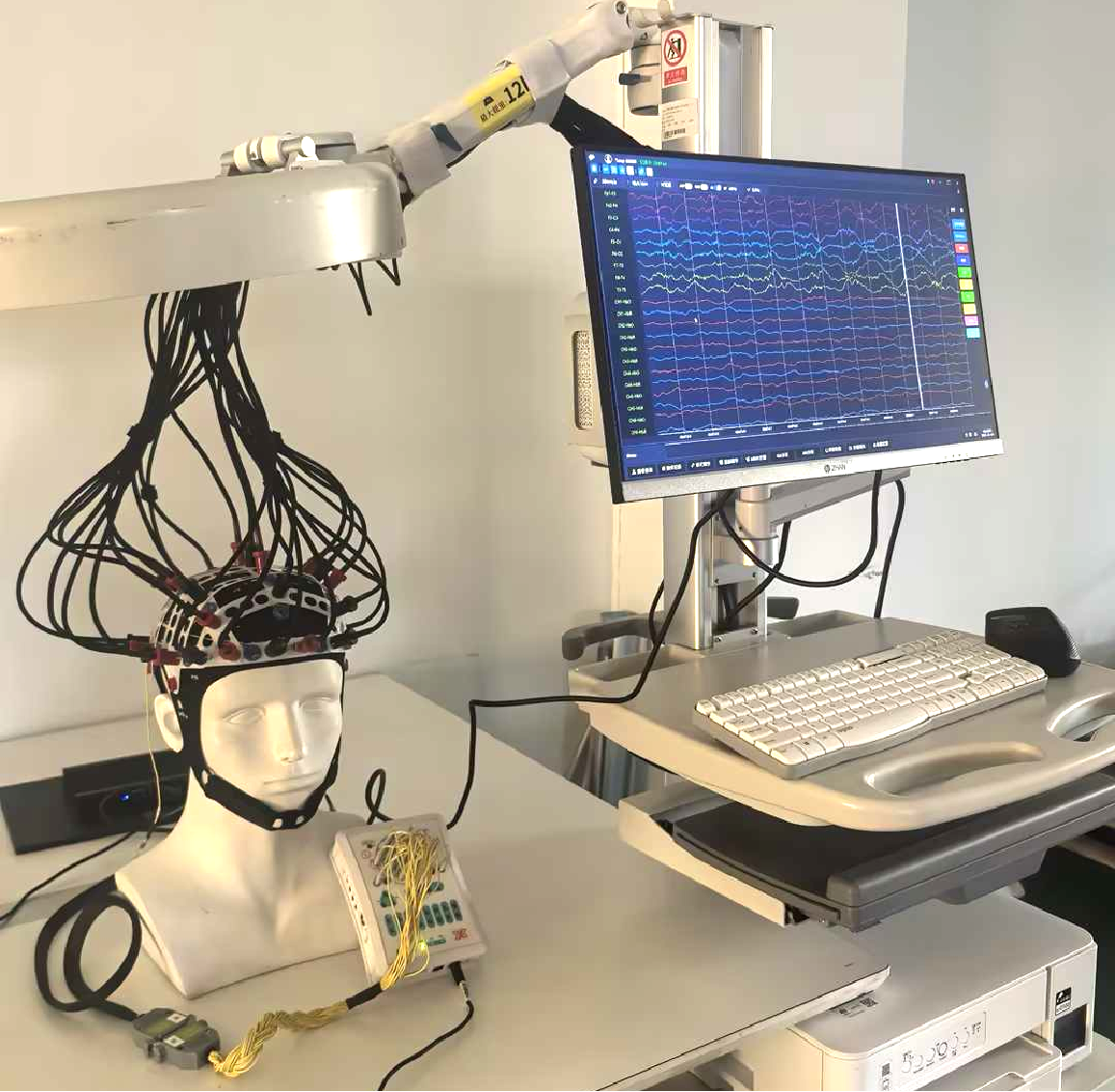 EEG-fNIRS多模态脑功能监测系统